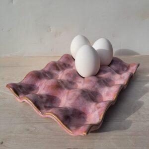 Eierplateau Strawberry pink